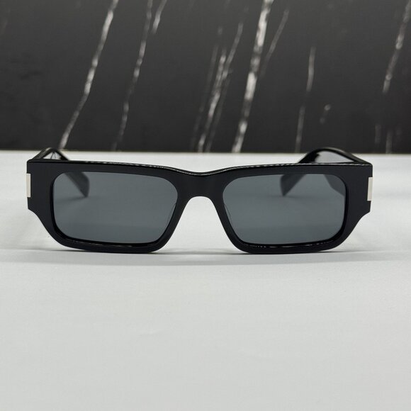 NEW SAINT LAURENT SL 660/F 001 BLACK WOMEN SUNGLASSES SAINT LAURENT SL660 001 - Picture 2 of 8